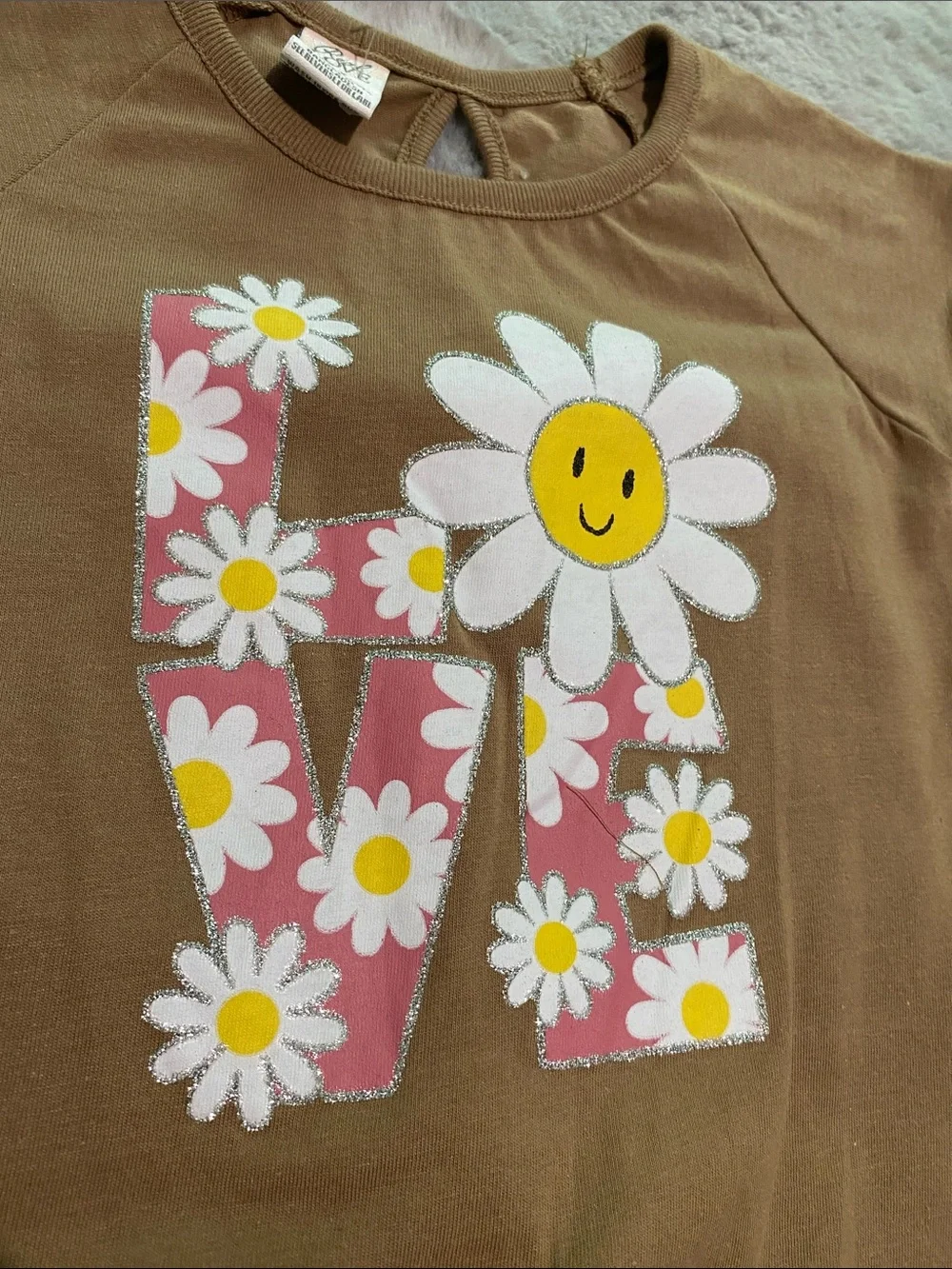 Kids Daisy Tunic & Pink Daisy Leggings  Summer Outfit